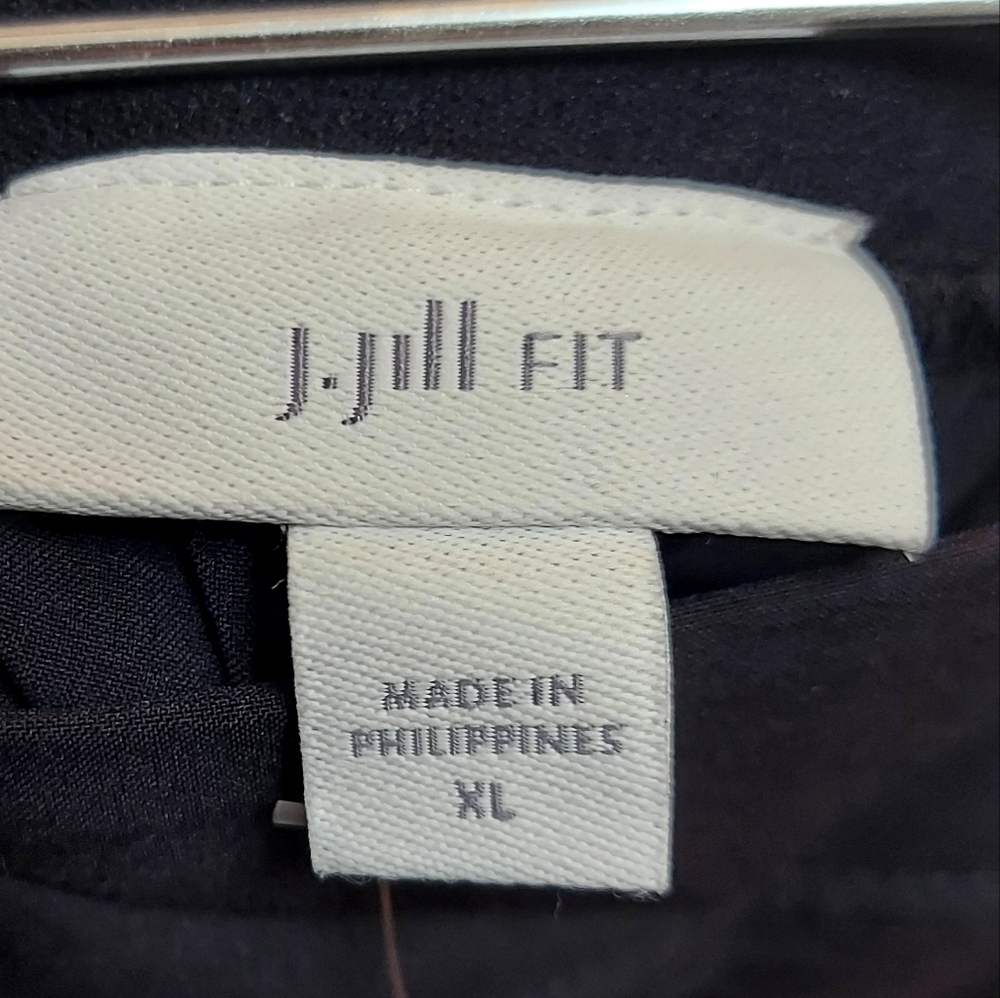 NWT J.Jill Fit On The Go Pants Black Size XL - Picture 5 of 6